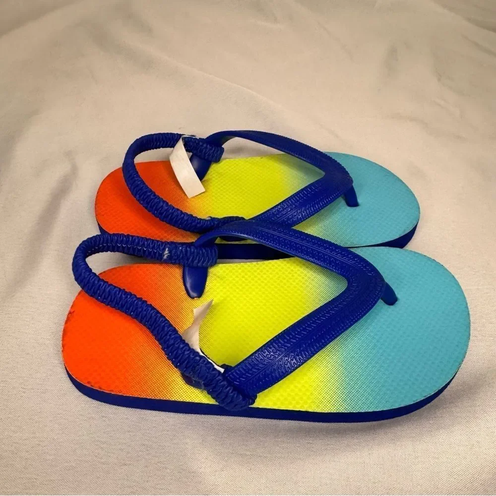 Toddler Boys Ombre Flip Flops